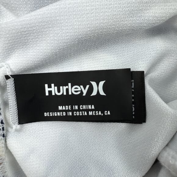 Hurley Women's UPF 50+ Stretch Midweight One Piece Swimsuit, Green, Size XS - Picture 3 of 4